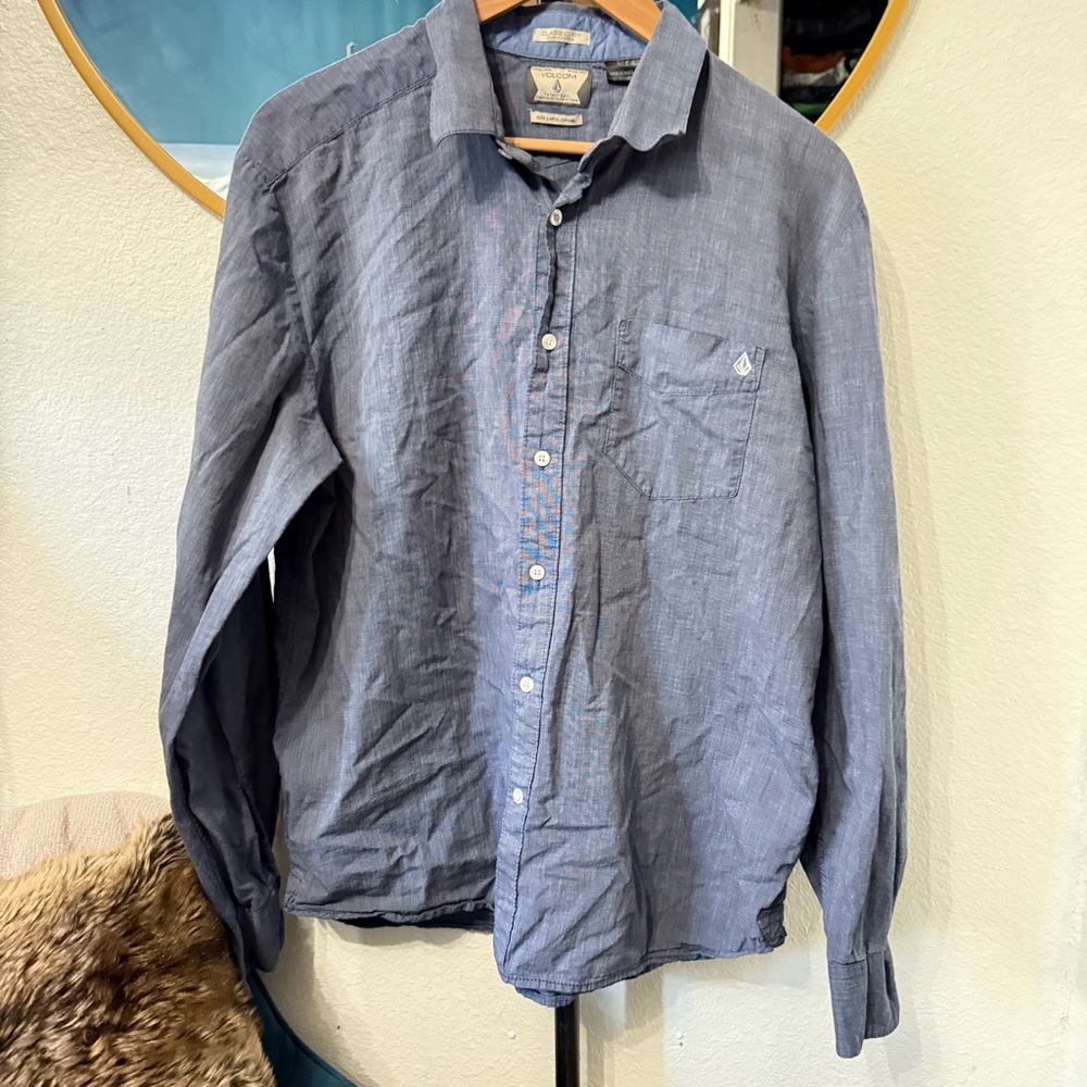Volcom long sleeve button down